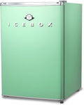 IBCR25MNT Compact, Energy Star Certified Small, Single Door Mini Fridge with Freezer Refrigerator, Large (2.5 cu ft), Mint Green-Ruum Studio Home