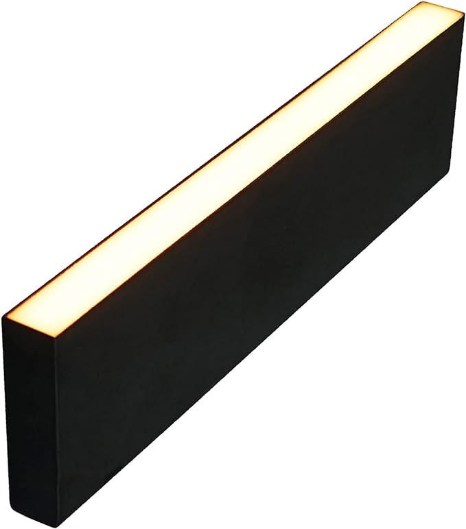 LUMENGY Paver Light Slim 0.5x6 Inch Glare-Free Steel Brick Lighting for Pavers, Walls, Driveway & Pathway Borders 2700K Warm White, Waterproof, Drive-Over Rated - 12V AC/DC-Ruum Studio Home