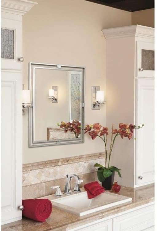 Kichler Hendrik 12" Wall Sconce in Brushed Nickel, 1-Light Modern Wall Mount Light with Satin Etched Cased Opal Glass, (12" H x 5.25" W), 5076NI, 24.75 in-Ruum Studio Home