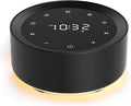 White Noise Sound Machine Alarm Clock 7 Colors Night Light Sound Machine for Adult/Baby 20 Soothing Sounds 31 Level Volume 6 Level Screen Brightness 5 Timer Set Memory Function Touch Control-Ruum Studio Home