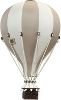 Decorative Hot Air Balloon Baby Shower Centerpieces - Nursery and Toddler Room Bedroom Decor - Home Decorations - Gold/Beige-Ruum Studio Home
