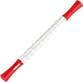 Muscle Roller Stick for Athletes - Deep Tissue Fascia Blaster & Roller Massager for Myofascial Pain Relief - Handheld Physical Therapy & Recovery Tool(Red White-20 inch)-Ruum Studio Home