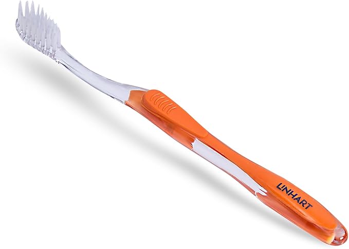 LINHART Extra Soft Toothbrush – Teeth Whitening Toothbrush with Multi Length Bristles…-Ruum Studio Home