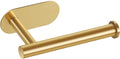 Toilet Paper Holder,Gold,Wall Mount, Upgraded Adhesive Toilet Roll Holder,no Drilling,Bathroom/Rv/Washroom,SUS 304 Stainless Steel,Rustproof (Gold, 1 Piece)-Ruum Studio Home