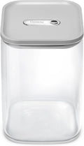Caraway 4qt Glass Airtight Food Storage Container with Lid – Non-Toxic, BPA-Free Kitchen Storage Container – Stackable, Space-Saving Airtight Container for Dry Goods and More - Gray-Ruum Studio Home