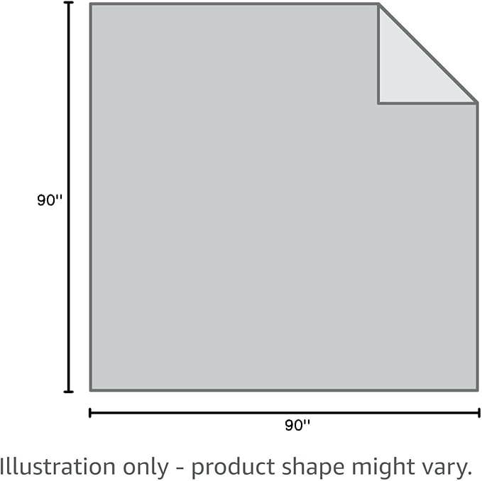 Snuggle Sac Queen Size Bedding Blanket Grey Color, Super Soft Warm Blankets for Bed, Living Room, Luxurious Microfiber Blanket Dupes, Heather Grey, 90x90 inches-Ruum Studio Home