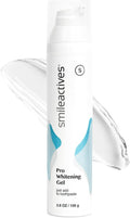 Smileactives Teeth Whitening Gel for Toothpaste with Clinical-Grade Hydrogen Peroxide, Tooth Stain Remover for White Teeth, Dentist Quality Pro Whitening Gel to Remove Stains, 90 Day, 3.8 oz Bottle-Ruum Studio Home