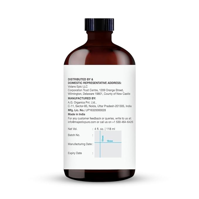Majestic Pure Basil Essential Oil with Glass Dropper - Huge 4 Fl Oz - 100% Pure and Natural Basil Oil - Premium Grade Essential Oils for Diffuser, Aromatherapy, Soap and Candle Making-Ruum Studio Home