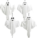 4 Pack Halloween Hanging Ghosts, 27.5" Cute Flying Ghost Decorations for Front Yard Patio Lawn Garden Party Décor and Holiday Decorations-Ruum Studio Home