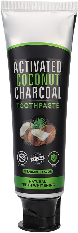 ZJchao Bamboo Charcoal Toothpaste, Activated Charcoal Coconut Oil Toothpaste for Teeth Whitening-Ruum Studio Home