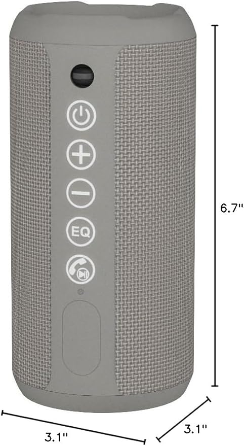 Ortizan Portable Bluetooth Speaker, IPX7 Waterproof Wireless Speaker with 24W Loud Stereo Sound, Outdoor Speakers with Bluetooth 5.0, 30H Playtime,66ft Bluetooth Range, Dual Pairing for Home-Ruum Studio Home