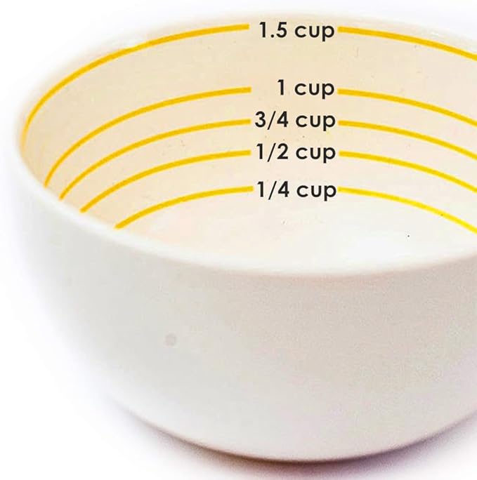 Uba Portion Control Bowl (PORCELAIN) for Measuring, Bariatric Diet, Diabetes & Healthy Eating-Ruum Studio Home