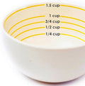 Uba Portion Control Bowl (PORCELAIN) for Measuring, Bariatric Diet, Diabetes & Healthy Eating-Ruum Studio Home
