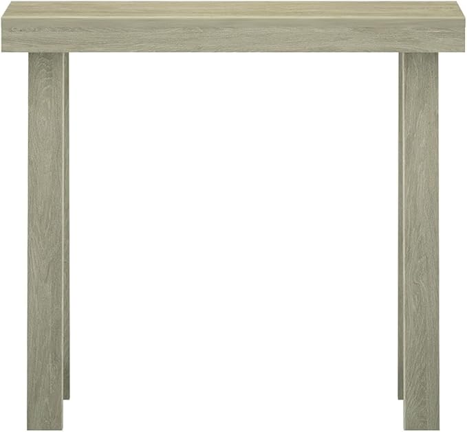 Plank+Beam Solid Wood Console Table, 36 Inch, Sofa Table, Narrow Entryway Table for Hallway, Behind The Couch, Living Room, Foyer, Easy Assembly, Seashell-Ruum Studio Home