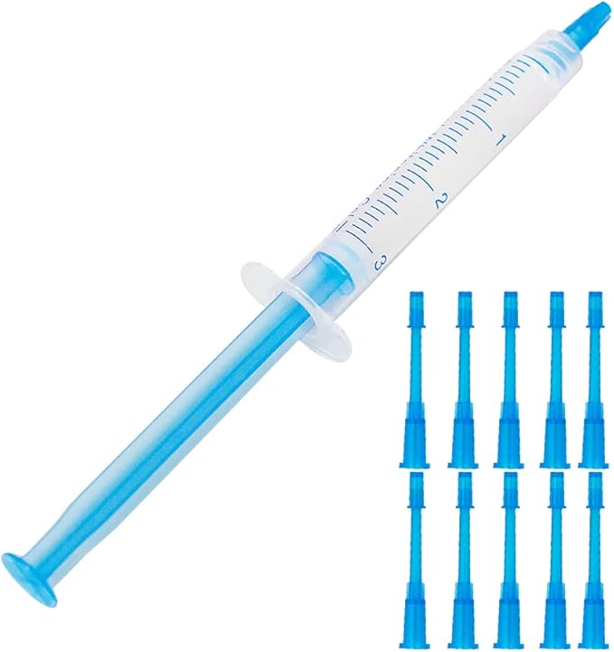 10pcs 3ml Teeth Whitening Gel Syringes, Refills 35% CP Bleaching Gel Kit Tooth Whitener Gel for Home Use-Ruum Studio Home