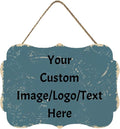 Personalized Custom Wooden Signs with Any Text Name for Home Door Man Cave Bar Family Farmhouse Decorative Home Kitchen Rustic Wall Decor-Ruum Studio Home