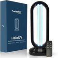 Swissklip HaloUV, Mold Remover, Home Disinfection Device, Dust Mites Remover, UV Light Sanitizer, Ultraviolet Sanitizer for Home, Room & Kitchen (HaloUV Light)-Ruum Studio Home