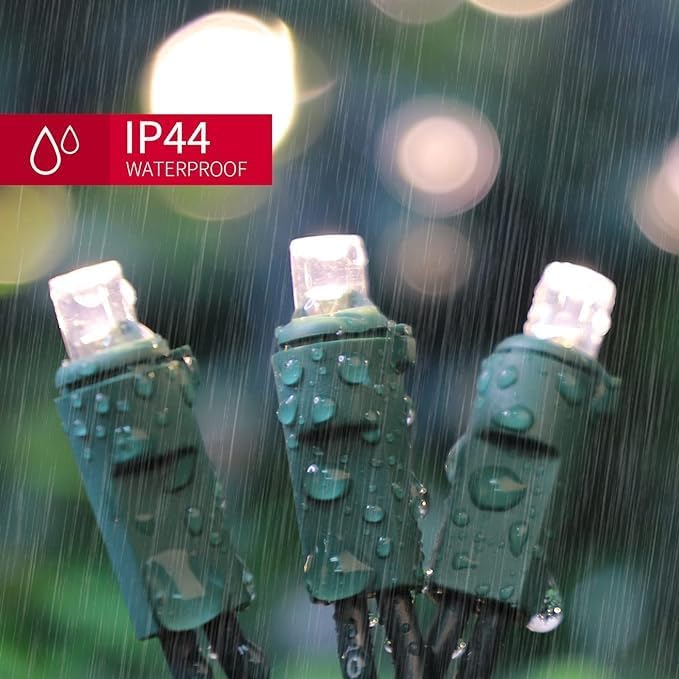 60 LED Warm White String Light - LED Christmas Lights, Mini led Lights for Indoor Outdoor Home Holiday Party Wedding Independence Day Decoration-Ruum Studio Home