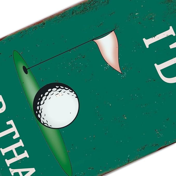 I'd Tap That Signs Funny Metal Tin Sign - Man Cave Decor, Golf Accessory, Sports Bar Wall Art - 8 x 12 Inch-Ruum Studio Home