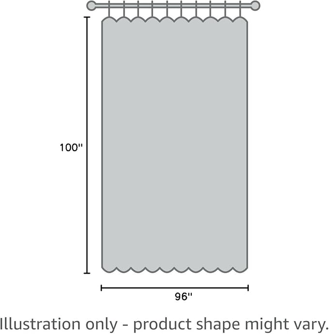 Easy-Going Blackout Door Curtains for Bedroom, Solid Thermal Insulated Grommet and Noise Reduction Window Drapes, Room Darkening Curtains for Living Room, 1 Panel (100x96 in, Light Gray)-Ruum Studio Home