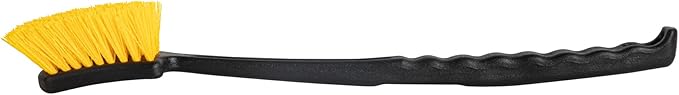 Restaurantware-Clean Tek Professional 20.47 Inch Utility Brush, 1 Heavy-Duty Scrub Brush - Plastic Bristles, Ergonomic Handle, Black Plastic Cleaning Scrub, Ideal for Indoor and Outdoor Cleaning-Ruum Studio Home