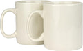 30oz Super Large Ceramic Coffee Mugs Large Handles Set of 2 (Cream)-Ruum Studio Home