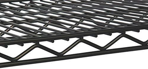 Omega Products Corporation 24" Deep x 48" Wide x 14" High Black Stationary Dunnage Rack-Ruum Studio Home