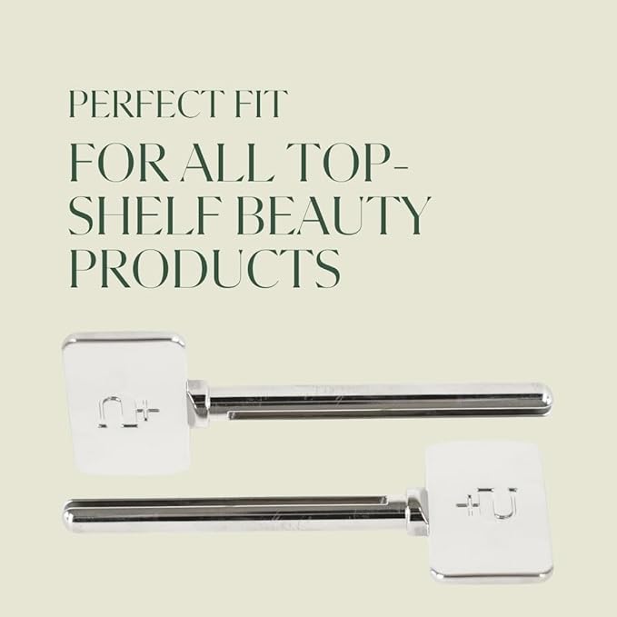 Toothpaste Turn Key Metal Tube Squeezer | Maximize Toothpaste, Creams, Paint, Makeup & Beyond | Easy-to-Use Roller Tool for Savings & Convenience | Plus Ultra-Ruum Studio Home