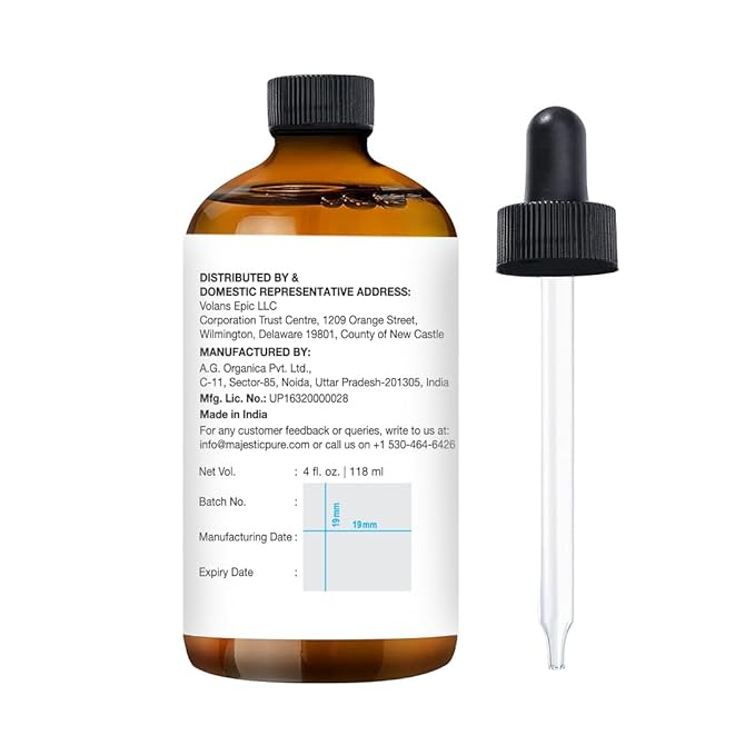 Majestic Pure Sunflower Essential Oil with Glass Dropper - Huge 4 Fl Oz - 100% Pure and Natural Black Pepper Oil - Premium Grade Essential Oils for Diffuser, Aromatherapy, Soap and Candle Making-Ruum Studio Home