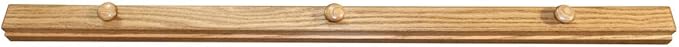 RRD Quilt Hanger for Wall for Display - Amish Made Wooden Quilt Rack Wall Mount - Rustic Tapestry Quilt Wall Hangers (Oak Wood, Fruitwood Stain, 72" Long)-Ruum Studio Home