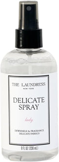 The Laundress Delicate Fabric Spray, Wrinkle Release Spray, Upholstery and Linen Spray, Silk & Lingerie Refresher, Lady Scent, Citrus, Rosewood, Musk, 8 Fl Oz-Ruum Studio Home
