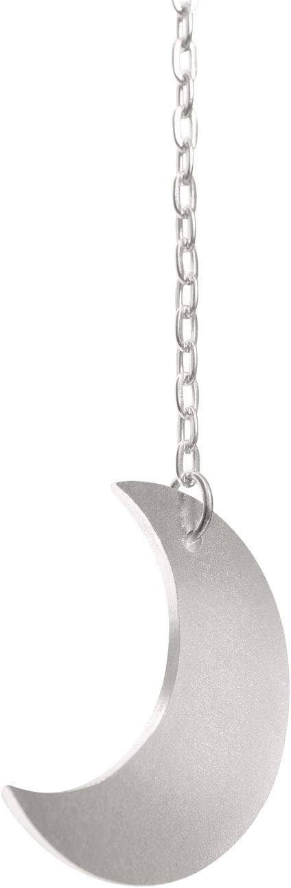 Mkono Moon Phase Wall Hanging Boho Aesthetic Room Decor Metal Moons Garland Hanging Art Bohemian Home Decoration for Girls Room Nursery Bedroom Livingroom Dorm, Ideal, Silver, 50"-Ruum Studio Home