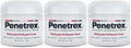 Penetrex Joint & Muscle Therapy - Soothing Comfort for Back, Neck, Hands, Feet - Premium Whole Body Rub with Arnica, Vitamin B6 MSM & Boswellia - 2oz 3-Pack-Ruum Studio Home