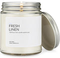 1OAK Soy Wax Linen Scented Candle - Fresh Linen & Clean Cotton - Long Burning Premium - Hand-Poured (7oz.)-Ruum Studio Home