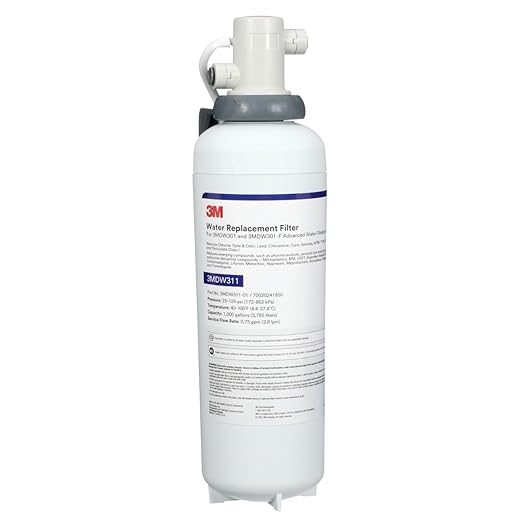 Aqua-Pure DW301 Under Sink Water Filter System, Removes Lead, VOC's, Microplastics, Cysts, Bad Taste and Odor, Asbestos, MTBE and TTHM Reduction-Ruum Studio Home