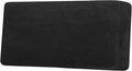 H.VERSAILTEX Velvet Stretch Individual Couch Cushion Cover Plush Cushion Slipcover for Loveseat Sofa Cushion Furniture Protector Seat Cushion Sofa Cover (1 Piece Sofa Cushion Cover, Black)-Ruum Studio Home