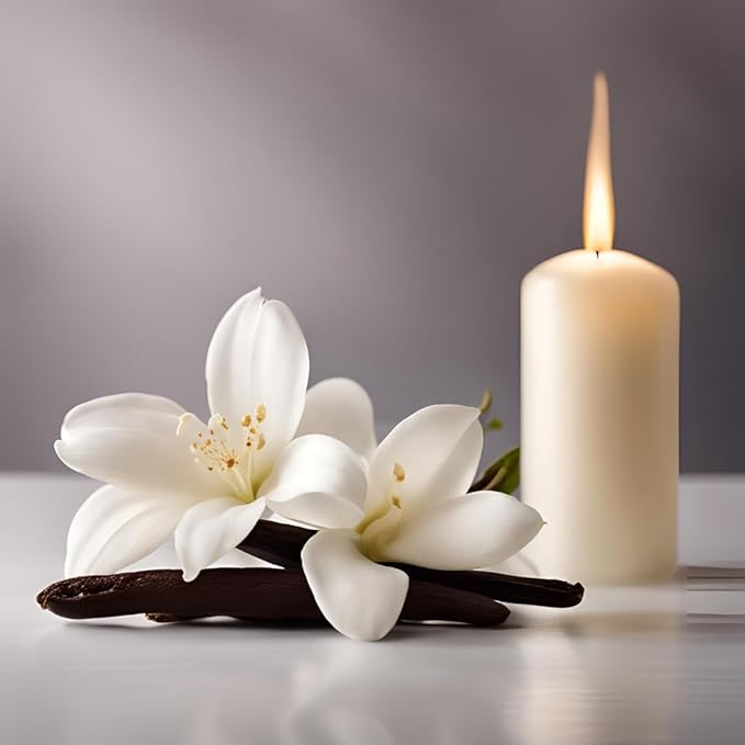 1OAK Soy Wax Scented Candles - Vanilla Bean Candle - Vanilla Candles for Home - Hand-Poured (7oz.)-Ruum Studio Home