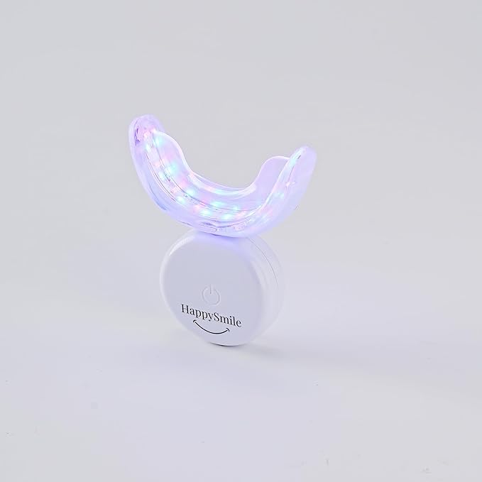 HappySmile LED & Pen Teeth Whitening Kit - Professional Oral Care for White Teeth - Includes Teeth Whitening Pen & LED for a Brighten Your Smile - Premium Teeth Whitening kit-Ruum Studio Home