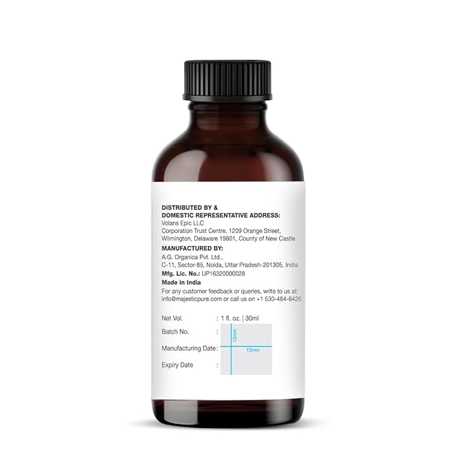 Majestic Pure Frankincense Essential Oil with Glass Dropper - 1 Fl Oz - 100% Pure and Natural Frankincense Oil - Premium Grade Essential Oils for Diffuser, Aromatherapy, Soap and Candle Making-Ruum Studio Home