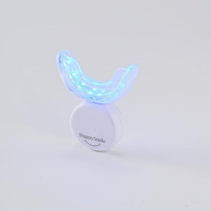 HappySmile LED & Pen Teeth Whitening Kit - Professional Oral Care for White Teeth - Includes Teeth Whitening Pen & LED for a Brighten Your Smile - Premium Teeth Whitening kit-Ruum Studio Home