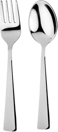 Ahimsa Stainless Steel Kids Utensils - Kids Fork and Spoon Set, Pediatrician Designed Toddler Silverware Set, 100% BPA Free & Dishwasher Safe (Classic)-Ruum Studio Home