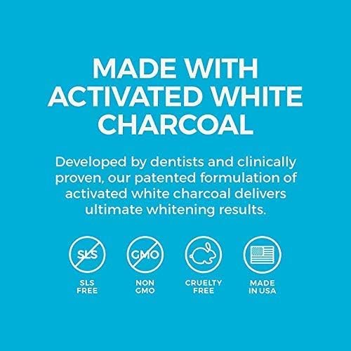 White Birch Activated Charcoal Toothpaste - Professional Teeth Whitening - Natural, No Fluoride Oral Care-Ruum Studio Home