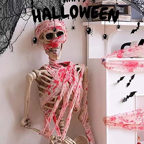 Wholelovein Halloween Creepy Bloody Cloth 800 inch Scary Blood Gauze Bandages Decorations-Ruum Studio Home