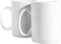 30oz Super Large Ceramic Coffee Mugs Large Handles Set of 2 (White)-Ruum Studio Home