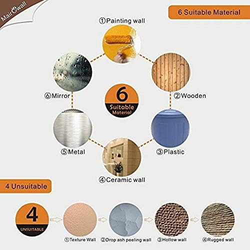 Quanhaigou Glow in The Dark Wall or Ceiling Moon Stickers – Luminous Decal Sticker for Simulated Planet Effect at Night – Red 3D Earth Black Tree Cat-Ruum Studio Home
