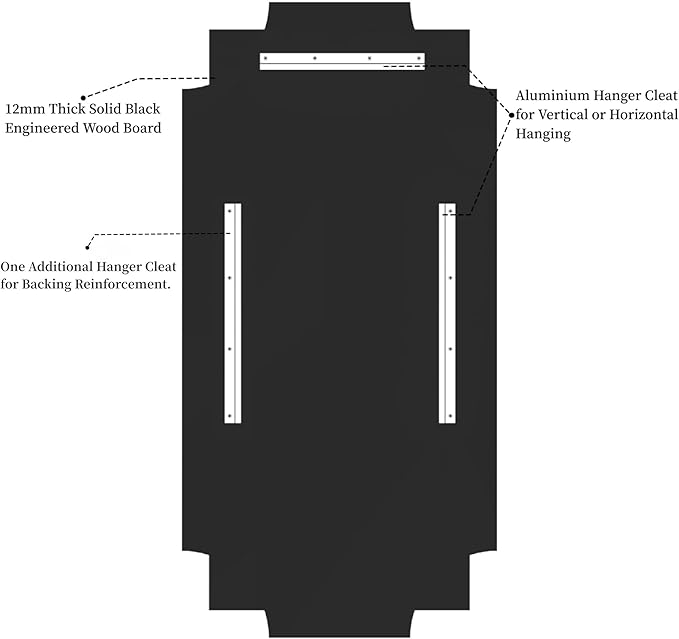 Kelly Miller Large Gold Full Length Mirror for Wall, 60"x30" Full Body Mirror Beveled Scalloped Modern Elegant Home Decor for Bedroom Living Room Bathroom Dressing Room Entryway Hallway-Ruum Studio Home