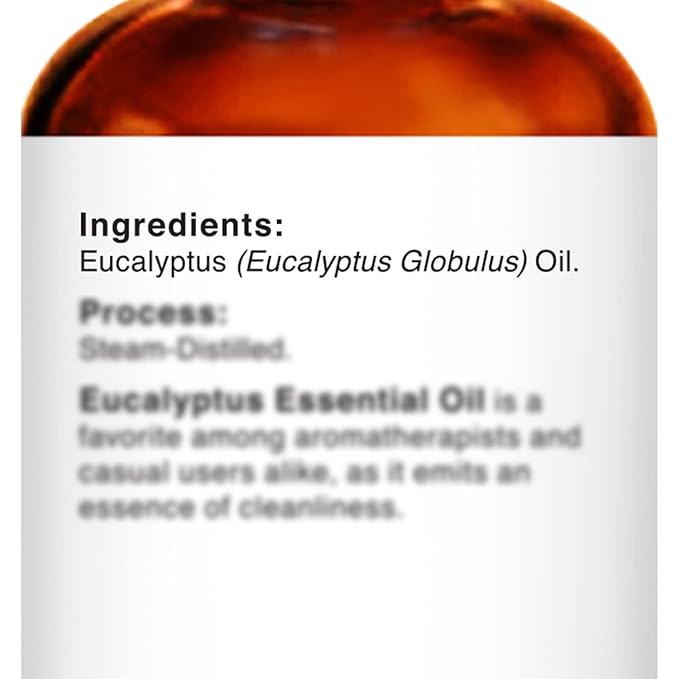 Majestic Pure Eucalyptus Essential Oil with Glass Dropper - 1 Fl Oz - 100% Pure and Natural Eucalyptus Oil - Premium Grade Essential Oils for Diffuser, Aromatherapy, Soap and Candle Making-Ruum Studio Home