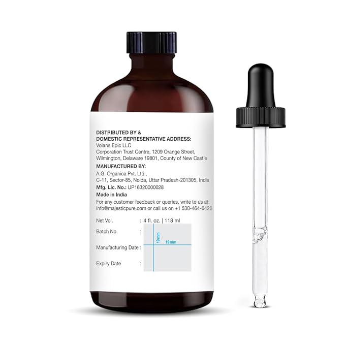 Majestic Pure Spearmint Essential Oil with Glass Dropper - Huge 4 Fl Oz - 100% Pure and Natural Spearmint Oil - Premium Grade Essential Oils for Diffuser, Aromatherapy, Soap and Candle Making-Ruum Studio Home