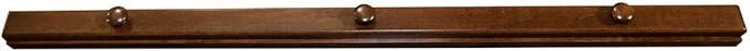 RRD Quilt Hanger for Wall for Display (30") Amish Made Wooden Quilt Rack Wall Mount - Rustic Tapestry Quilt Wall Hangers (Maple Wood, Coffee Stain, 30" Long)-Ruum Studio Home
