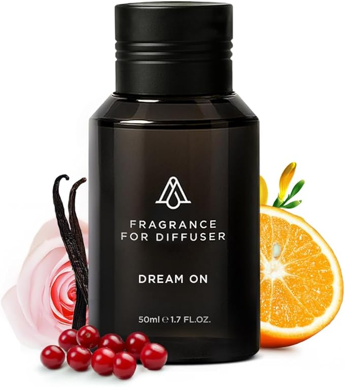 Aromaplan Hotel Scents Dream On,1.7 Fl Oz (50 ml)-Home Luxury Aroma & Hotel Fragrance Essential Oil- Hotel Essential Oil for Aromatherapy- USA Made, Bolder Aroma & Longer Lasting-Ruum Studio Home